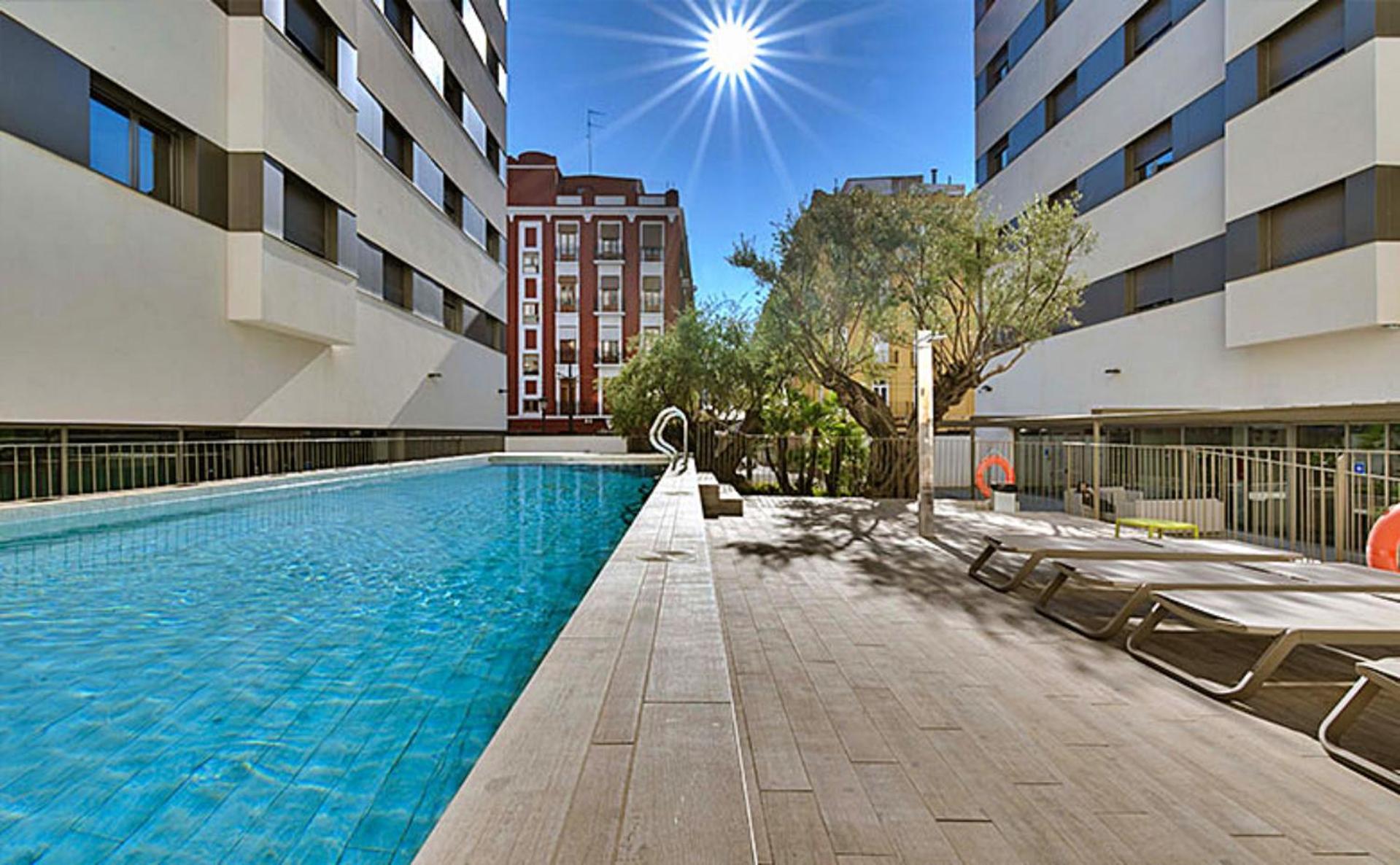 Livensa Living Studios Valencia Marina Real Hotel-Apartamento Dış mekan fotoğraf